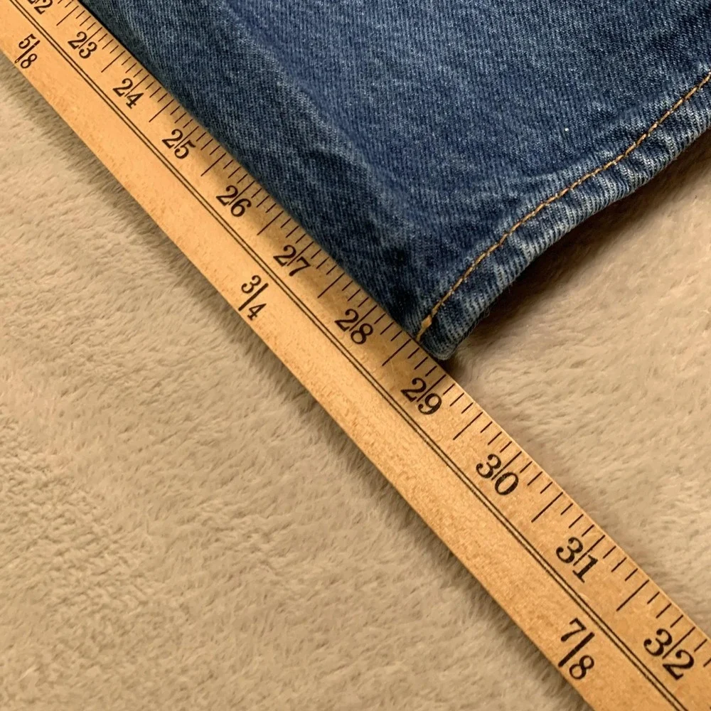 Levis 501 Jeans Mens 33x31 (32x29) Blue Button Fly Original‎ Fit Straight Leg